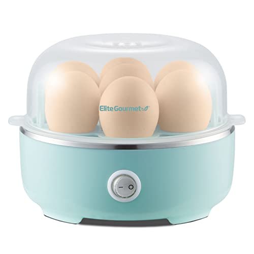 Elite Gourmet EGC115M Easy Egg Cooker Electric, 7-Egg...
