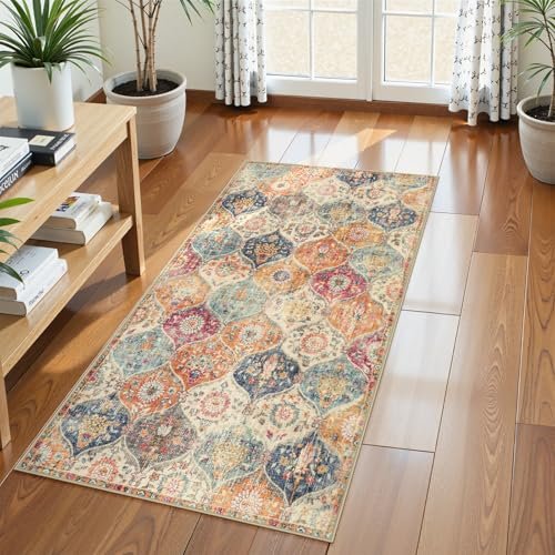 Lahome Kitchen Rugs Non Slip Washable Rugs 2x4 Indoor Mat