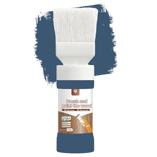 Anirun All In One Paint, Wood Paint in Navy Blue