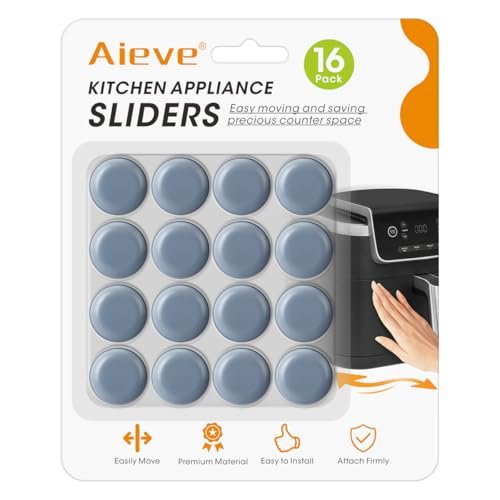 Aieve Appliance Sliders, 16 Pcs Self Adhesive Countertop...