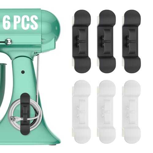 6PCS Cord Organizer for Appliances, Upgraded Kitchen Cord...