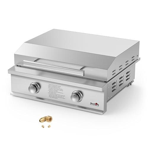 Stanbroil 28-Inch Premium Built-In Natural Gas Griddle with...