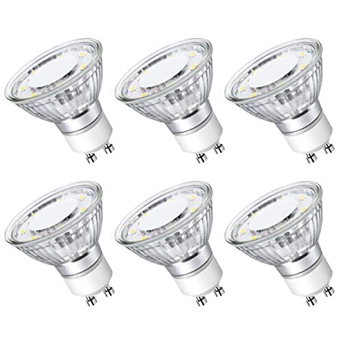 Lepro Non-Dimmable GU10 LED Light Bulbs, 5000K Daylight...