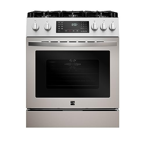 Kenmore Front Control Gas Range Oven with 5 Cooktop Burners