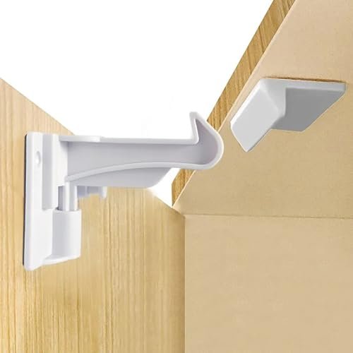 10 Pack Child Cabinet Locks, Baby Proofing Drawers and...