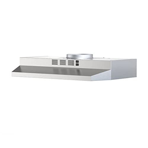 FIREGAS 30 inch Range Hood Under Cabinet, Convertible...