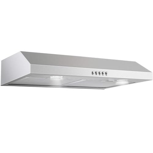 SNDOAS Under Cabinet Range Hood,30 inch Ductless Stainless...