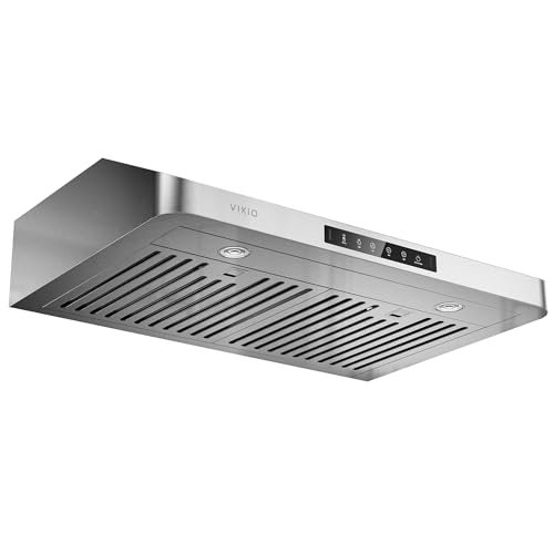 VIKIO HOME Under Cabinet Range Hood 30 Inch 980CFM Ducted