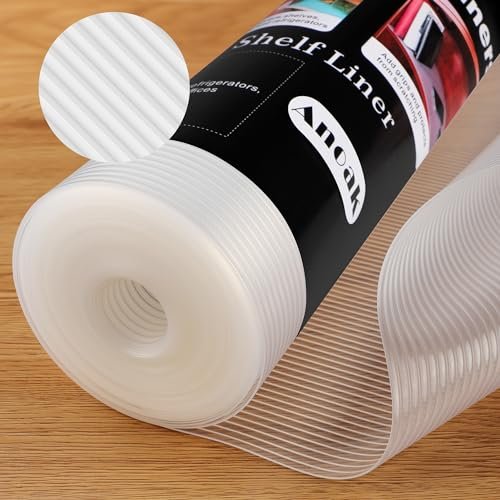 Anoak Shelf Liner Cabinet Liner, Non Adhesive Washable...