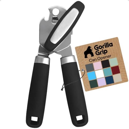 GORILLA GRIP Heavy Duty Stainless Steel Smooth Edge Can...