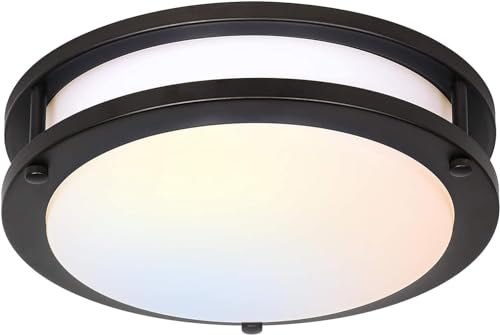hykolity 13 inch Flush Mount LED Ceiling Adjustable Light,...