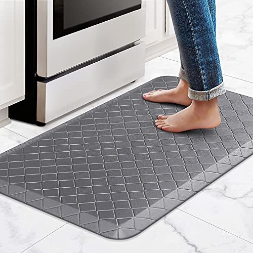 HappyTrends Kitchen Mat Cushioned Anti-Fatigue Kitchen...