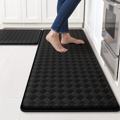TranquilRelax Kitchen Mats, 2PCS Kitchen Rugs, Cushioned...