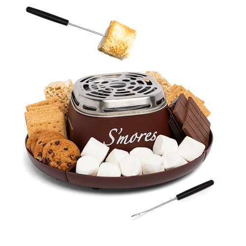 Nostalgia Tabletop Indoor Electric S'mores Maker - S'mores...