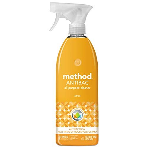 Method Antibacterial All-Purpose Cleaner Spray, Citron,...