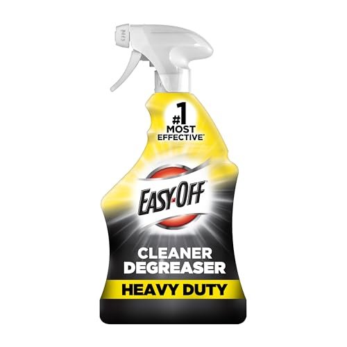 Easy-Off Heavy Duty Degreaser Cleaner Spray, Kitchen...