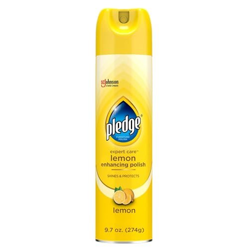 Pledge Enhancing Polish, Furniture & Wood Spray, Lemon...