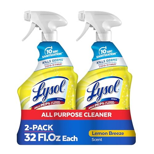 Lysol All Purpose Cleaner Spray, Multi-Purpose Disinfecting...