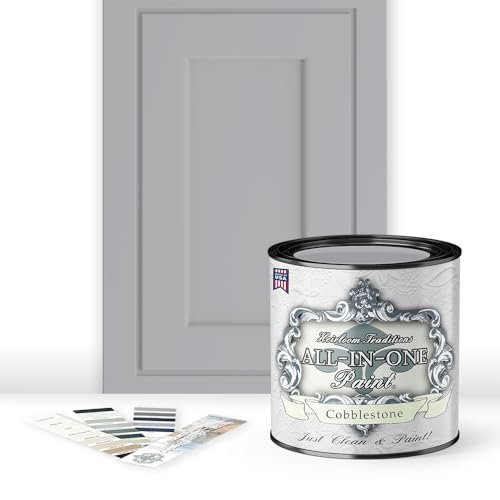 ALL-IN-ONE Paint by Heirloom Traditions, Cobblestone (Gray)...