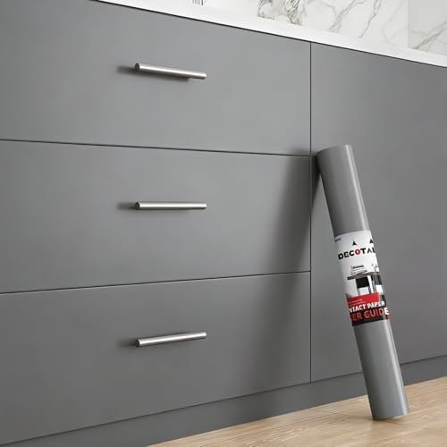 Decotalk Grey Wallpaper Peel and Stick Self Adhesive...