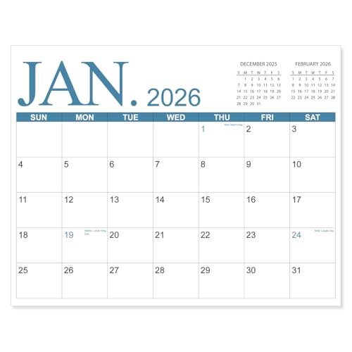 Calendar 2026 - Magnetic Fridge Calendar from January...