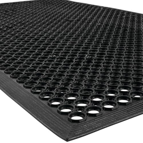 NoTrax 3' x 5' Anti-Fatigue Lightweight Restaurant Rubber...