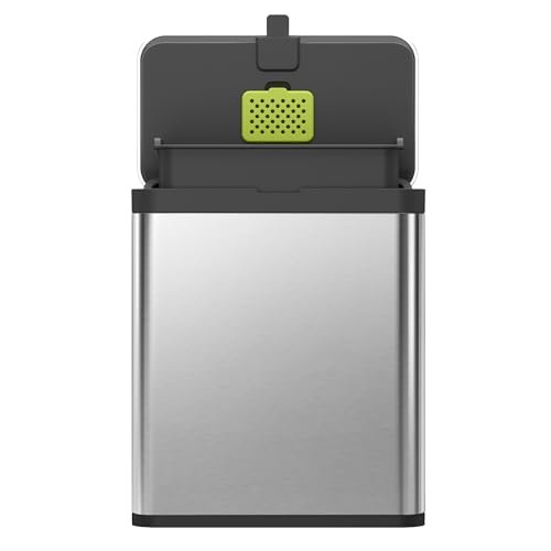 EKO Kitchen Compost Bin, 7L / 1.85 Gal Stainless Steel