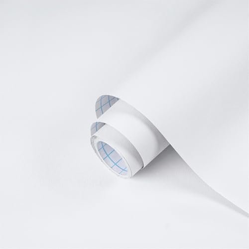 Dimoon 17.7''x118'' Peel and Stick Wallpaper White...