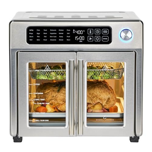 Emeril Lagasse Extra Large French Door Air Fryer Toaster...