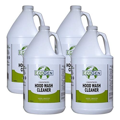 EcoGen Commercial Hood Cleaner; Concentrated Formula,...