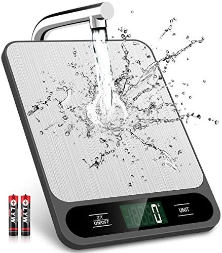 Mik-Nana Food Scale, 10kg/22lb Digital Kitchen Scale,...