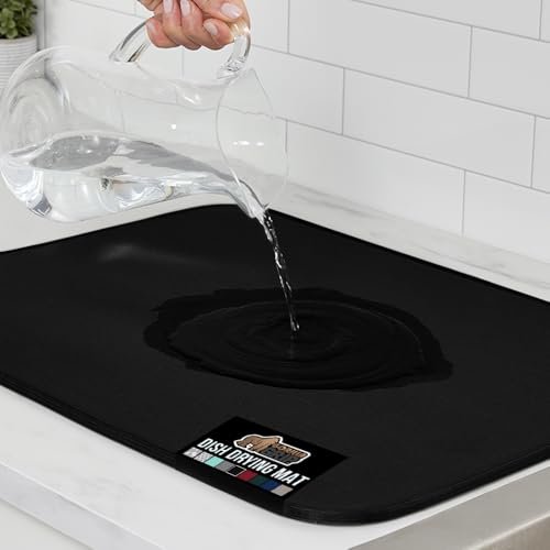 GORILLA GRIP Ultra Water Absorbent Microfiber Dish Drying...