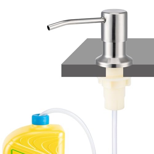 Husfunov Soap Dispenser for Kitchen Sink, Built in...