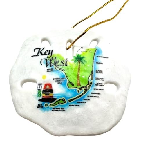 Key West Sand Dollar Ornament Christmas Tree Tropical...