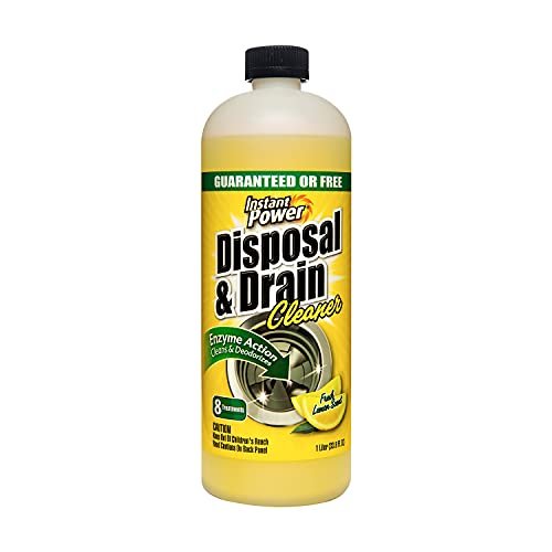 Instant Power Disposal and Drain Cleaner – Enzyme Clog...