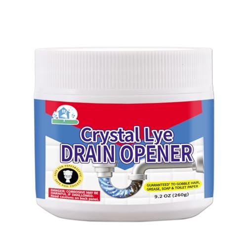 BELL BIRDCrystal Lye Drain Opener,Lye Sodium...