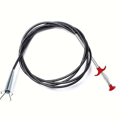 Drain Snake, Drain Clog Remover - Gutter Flexible Grabber...