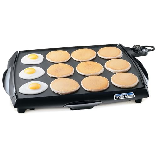 Presto 07046 Tilt 'n Drain Big Griddle Cool-Touch Electric...