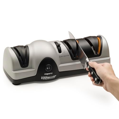Presto 08810 Professional Electric Knife Sharpener,...