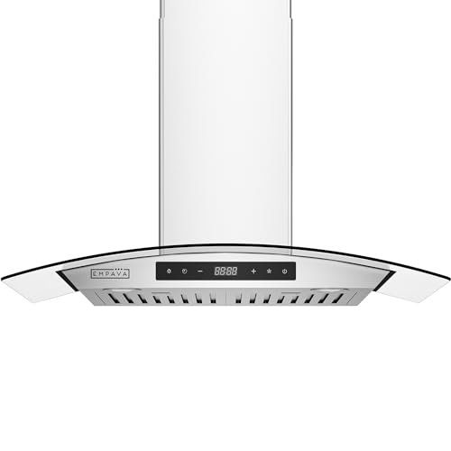 Empava Wall Mount Range Hood 30 Inch, 400CFM Stainless Steel