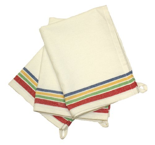 Aunt Martha's 18-Inch by 28-Inch Package of 3 Dish Towels