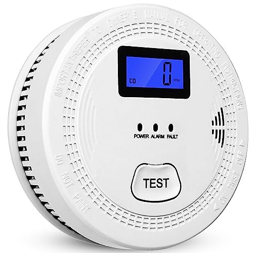 2 in 1 CO & Smoke Alarm,Carbon Monoxide Detector