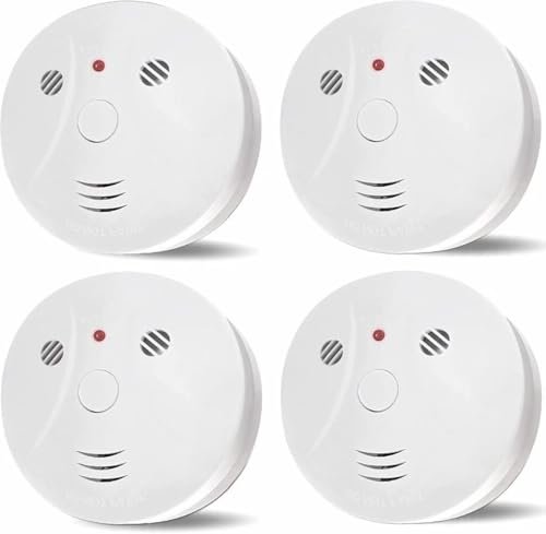 4 Pack Combination Smoke and Carbon Monoxide Battery...