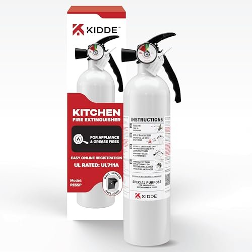 Kidde Fire Extinguisher for Kitchen, Residential,...