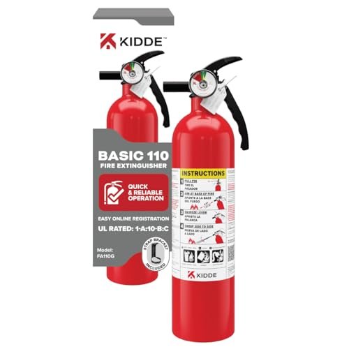 Kidde, FA110G, Multi Purpose Fire Extinguisher for Home and...