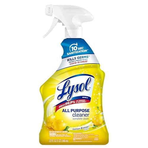 Lysol All Purpose Cleaner Spray, Multi-Purpose Disinfecting...