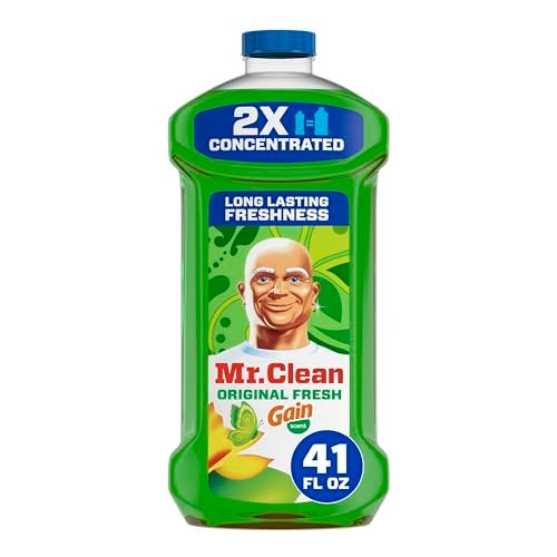 Mr. Clean All Purpose Cleaner, Floor Cleaner, Gain, 41oz