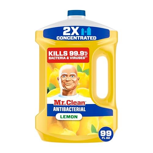 Mr. Clean Antibacterial All Purpose Cleaner, Floor Cleaner...