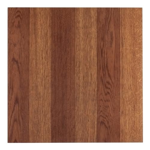 Tivoli Self Adhesive Vinyl Floor Tiles, 45 Medium Oak Pack