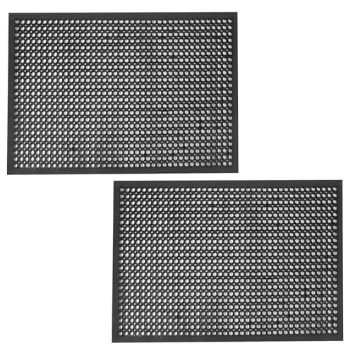 Anti Fatigue Outdoor Rubber Floor Mat 2 Pack Commercial...